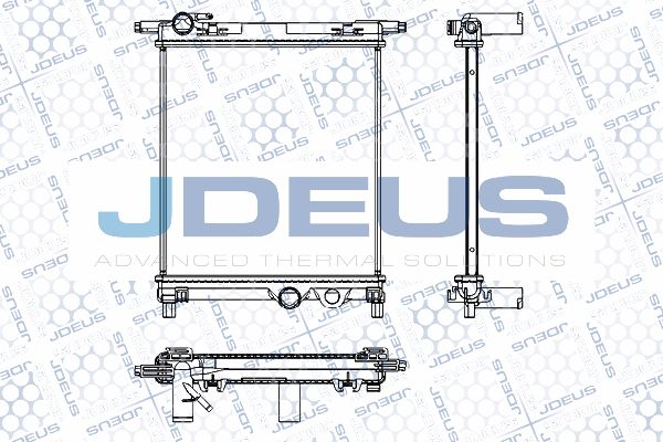 JDEUS Radiators, Motora dzesēšanas sistēma RA0300600