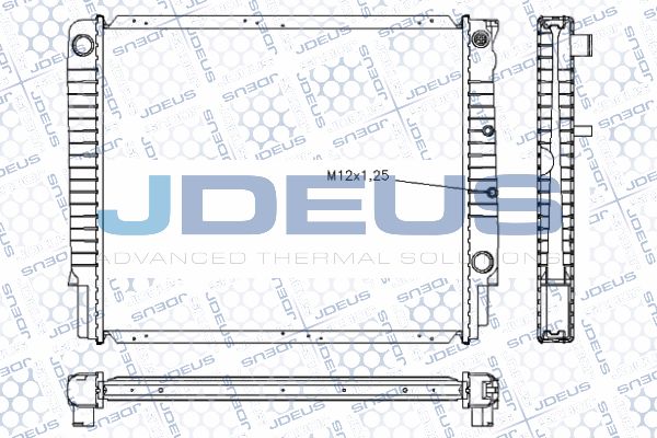 JDEUS Radiators, Motora dzesēšanas sistēma RA0310510