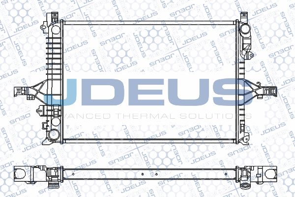 JDEUS Радиатор, охлаждение двигателя RA0310530