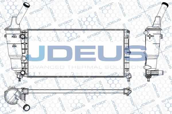 JDEUS Radiators, Motora dzesēšanas sistēma RA0360100