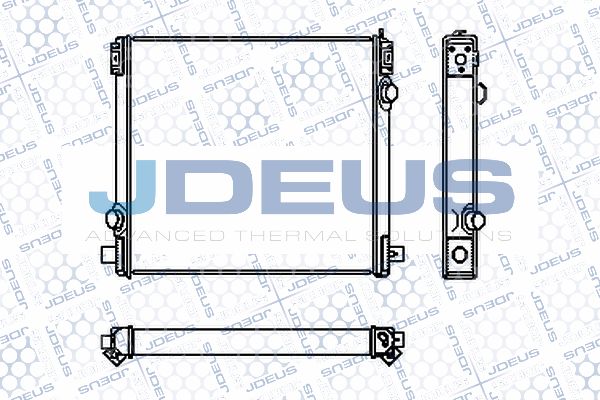 JDEUS Radiators, Motora dzesēšanas sistēma RA1310010