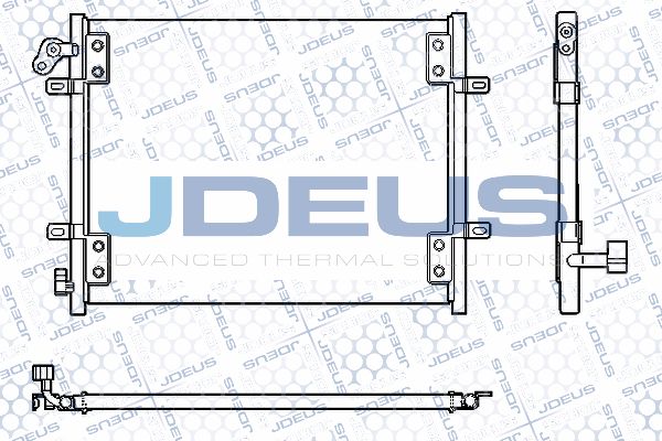 JDEUS Конденсатор, кондиционер RA7230530