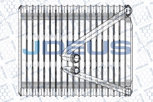 JDEUS Испаритель, кондиционер RA9110980