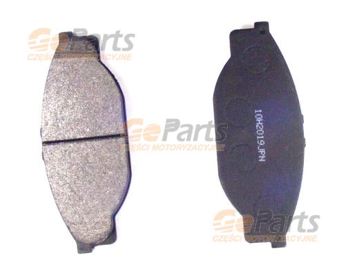 JPN Комплект тормозных колодок, дисковый тормоз 10H2019-JPN