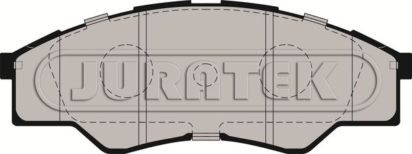 JURATEK Комплект тормозных колодок, дисковый тормоз JCP052