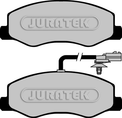 JURATEK Комплект тормозных колодок, дисковый тормоз JCP099