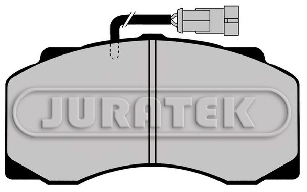 JURATEK Комплект тормозных колодок, дисковый тормоз JCP1042