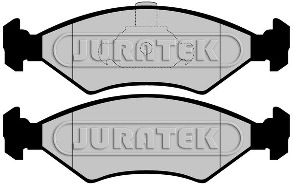 JURATEK Bremžu uzliku kompl., Disku bremzes JCP1081