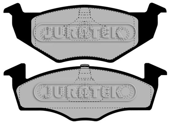 JURATEK Комплект тормозных колодок, дисковый тормоз JCP1101