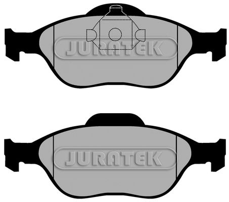 JURATEK Комплект тормозных колодок, дисковый тормоз JCP1394