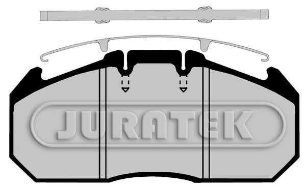 JURATEK Комплект тормозных колодок, дисковый тормоз JCP1404