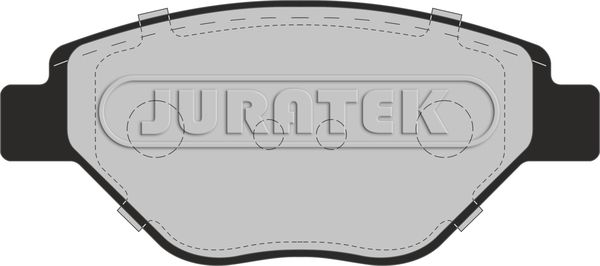 JURATEK Комплект тормозных колодок, дисковый тормоз JCP1409