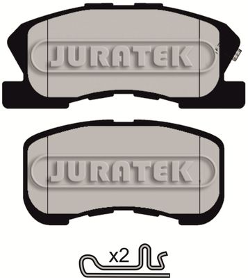 JURATEK Комплект тормозных колодок, дисковый тормоз JCP1501