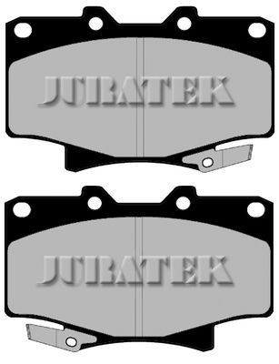 JURATEK Комплект тормозных колодок, дисковый тормоз JCP1502