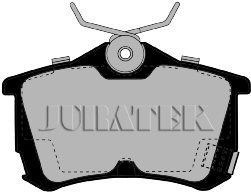 JURATEK Комплект тормозных колодок, дисковый тормоз JCP1506