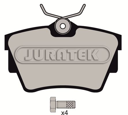 JURATEK Комплект тормозных колодок, дисковый тормоз JCP1516