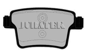 JURATEK Комплект тормозных колодок, дисковый тормоз JCP1885