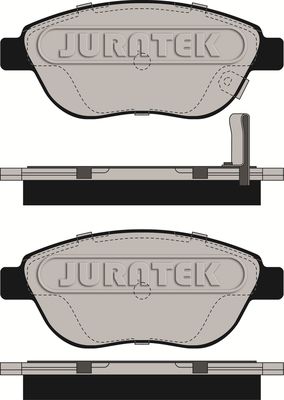 JURATEK Комплект тормозных колодок, дисковый тормоз JCP193