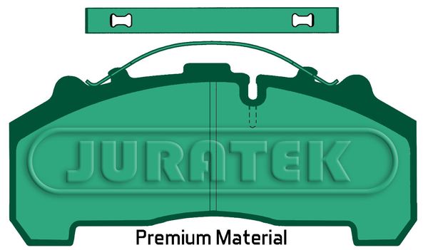 JURATEK Bremžu uzliku kompl., Disku bremzes JCP2000