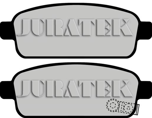 JURATEK Комплект тормозных колодок, дисковый тормоз JCP4263