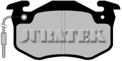 JURATEK Комплект тормозных колодок, дисковый тормоз JCP440