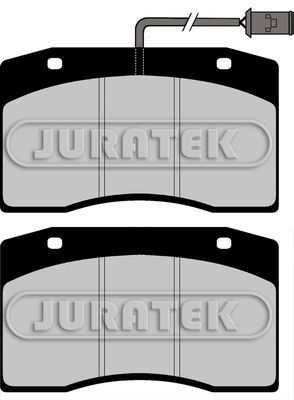 JURATEK Комплект тормозных колодок, дисковый тормоз JCP801