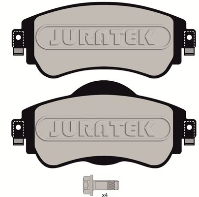 JURATEK Комплект тормозных колодок, дисковый тормоз JCP8017