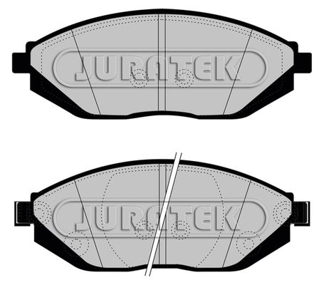 JURATEK Комплект тормозных колодок, дисковый тормоз JCP8046