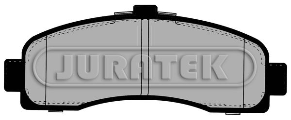 JURATEK Комплект тормозных колодок, дисковый тормоз JCP859