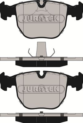 JURATEK Комплект тормозных колодок, дисковый тормоз JCP997