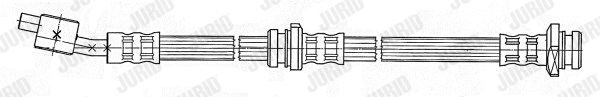 JURID Тормозной шланг 172806J