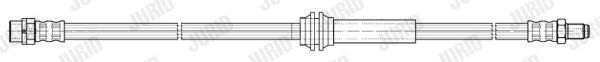 JURID Тормозной шланг 172995J