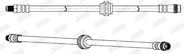 JURID Bremžu šļūtene 173156J