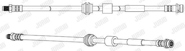 JURID Тормозной шланг 173209J