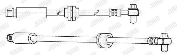 JURID Тормозной шланг 173215J
