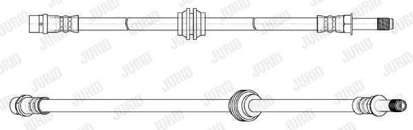 JURID Тормозной шланг 173311J