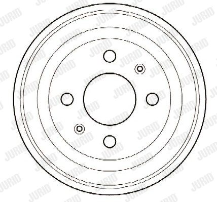 JURID Тормозной барабан 329002J