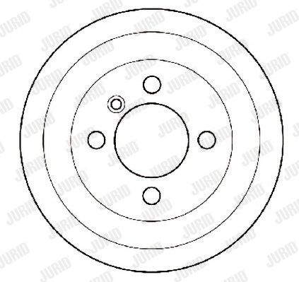 JURID Тормозной барабан 329070J
