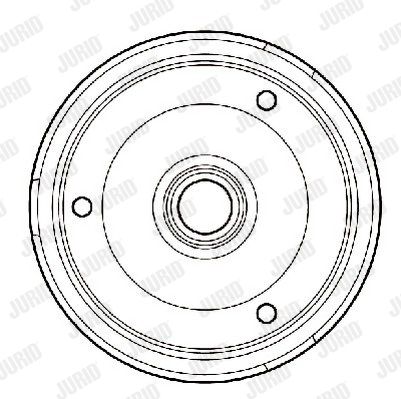 JURID Bremžu trumulis 329109J