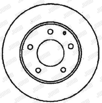 JURID Тормозной диск 561716JC