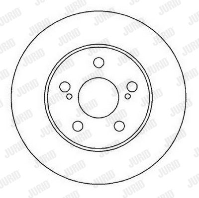 JURID Тормозной диск 561822J