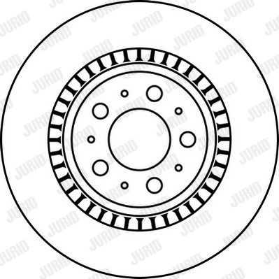 JURID Тормозной диск 562218J