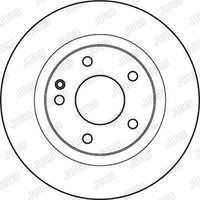 JURID Тормозной диск 562245JC