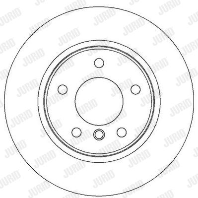 JURID Тормозной диск 562310J