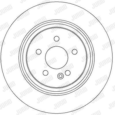 JURID Тормозной диск 562323JC