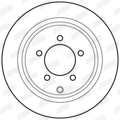 JURID Bremžu diski 562756JC