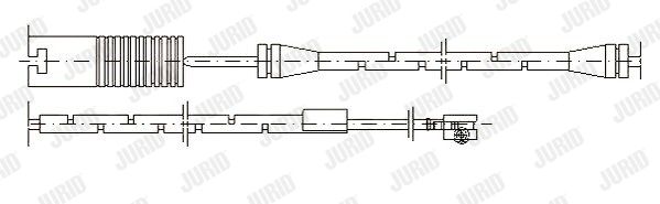 JURID Сигнализатор, износ тормозных колодок 581365