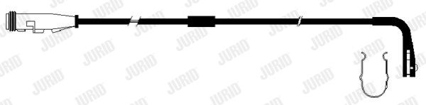 JURID Indikators, Bremžu uzliku nodilums 581391