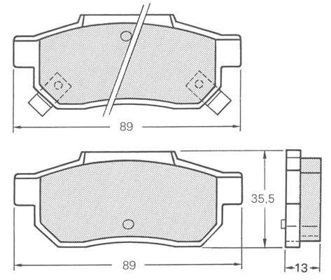 K27 Комплект тормозных колодок, дисковый тормоз 481-2051227