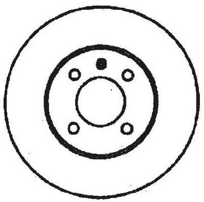 K27 Тормозной диск 491-1105